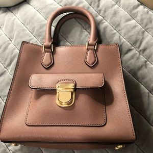 NWT Michael Kors Bridgette Crossbody Dusty Rose